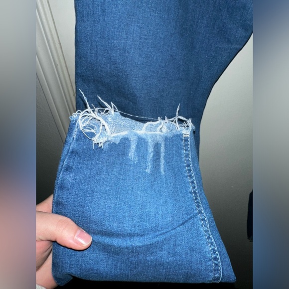 Lauren Conrad Dark Blue Petite High Rise Skinny Denim Jeans 10P - Picture 2 of 5